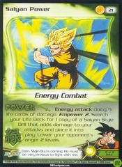 Saiyan Power - 021 - Unlimited Edition - Flat Foil